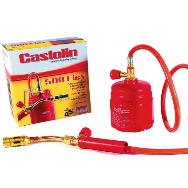 Газовая паяльная лампа Castolin 500 FLEX + 1 картридж